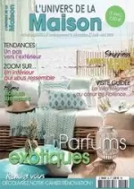L’UNIVERS DE LA MAISON – AVRIL-MAI 2018  [Magazines]