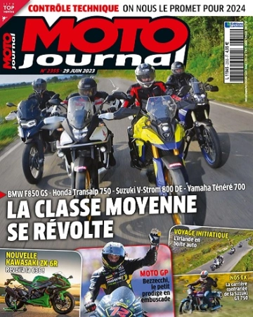 Moto Journal N°2355 Du 29 Juin 2023  [Magazines]