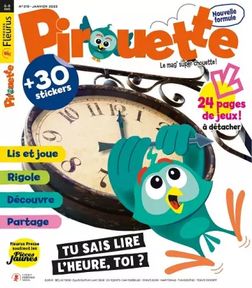 Pirouette N°215 – Janvier 2023  [Magazines]
