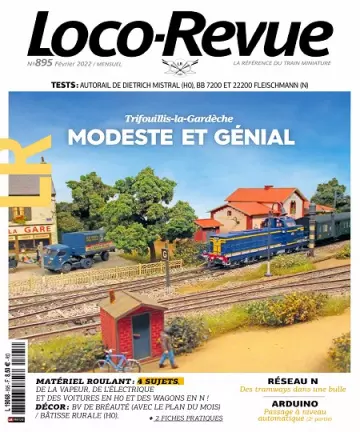 Loco-Revue N°895 – Février 2022  [Magazines]
