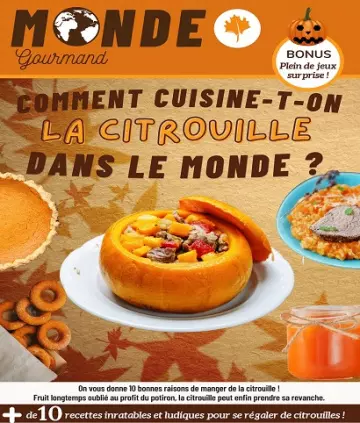 Monde Gourmand N°41 – Novembre 2021 [Magazines]