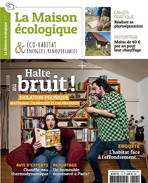 La Maison Écologique N°115 – Février-Mars 2020 [Magazines]