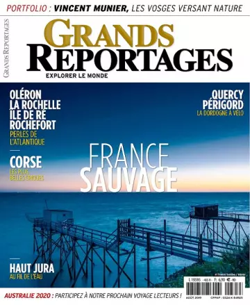 Grands Reportages N°465 – Août 2019 [Magazines]