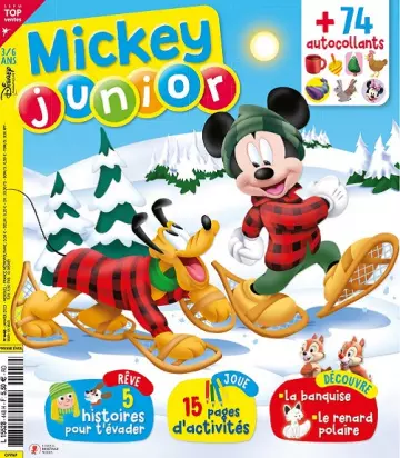 Mickey Junior N°448 – Janvier 2023 [Magazines]