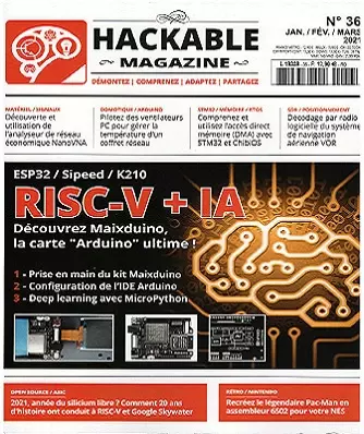 Hackable Magazine N°36 – Janvier-Mars 2021 [Magazines]