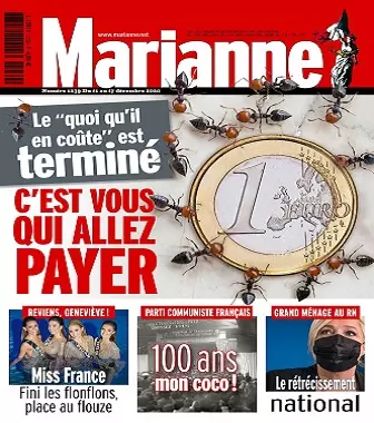 Marianne N°1239 Du 11 au 17 Décembre 2020  [Magazines]
