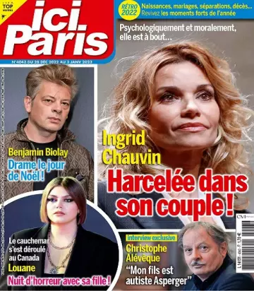 Ici Paris N°4043 Du 28 Décembre 2022  [Magazines]