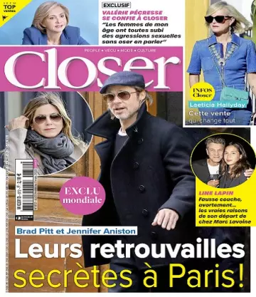 Closer N°872 Du 25 Février 2022  [Magazines]