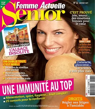 Femme Actuelle Senior N°32 – Janvier 2021 [Magazines]