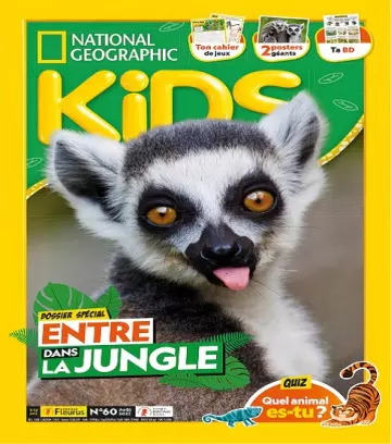 National Geographic Kids N°60 – Août 2022 [Magazines]