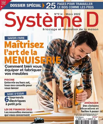 Système D N°914 – Mars 2022  [Magazines]