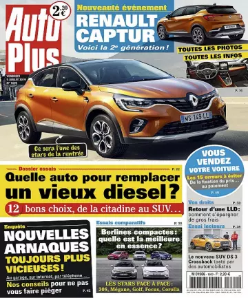Auto Plus N°1609 Du 5 Juillet 2019  [Magazines]