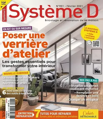 Système D N°901 – Février 2021  [Magazines]