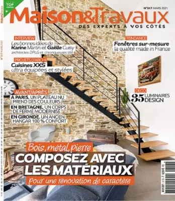Maison et Travaux N°317 – Mars 2021  [Magazines]