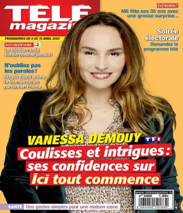 Télé Magazine N°3465 Du 9 au 15 Avril 2022  [Magazines]