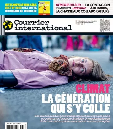 Courrier International N°1673 Du 24 Novembre 2022  [Magazines]