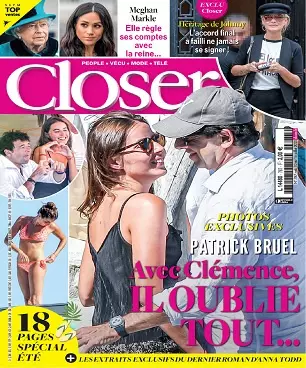 Closer N°787 Du 10 au 16 Juillet 2020  [Magazines]