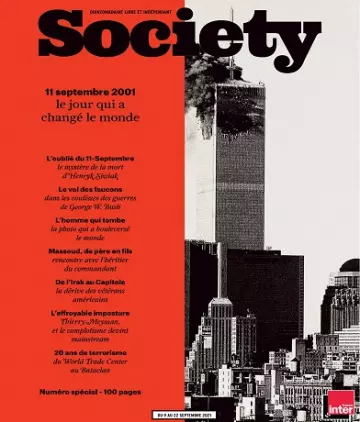 Society N°164 Du 9 au 22 Septembre 2021  [Magazines]