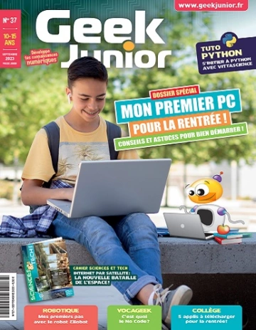 Geek Junior N°37 – Septembre 2023 [Magazines]