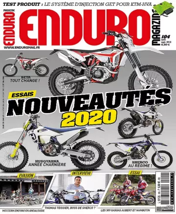 Enduro Magazine N°104 – Août-Septembre 2019 [Magazines]
