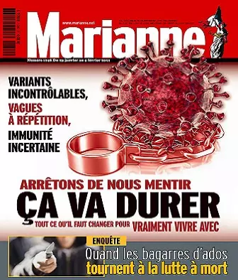 Marianne N°1246 Du 29 Janvier 2021  [Magazines]