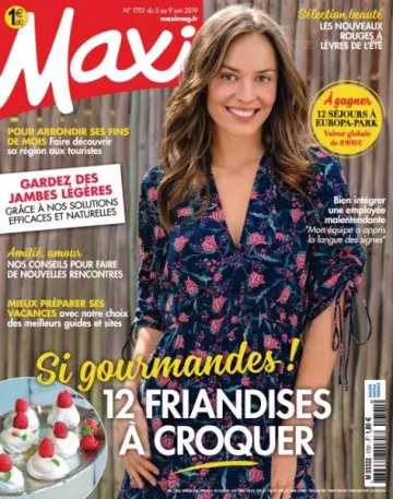 Maxi France - 3 Juin 2019 [Magazines]