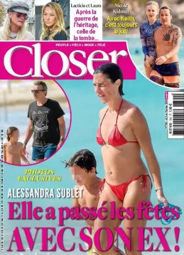 Closer France - 3 Janvier 2020  [Magazines]
