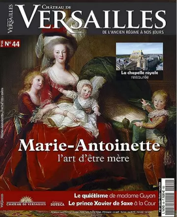 Château De Versailles N°44 – Janvier-Mars 2022  [Magazines]