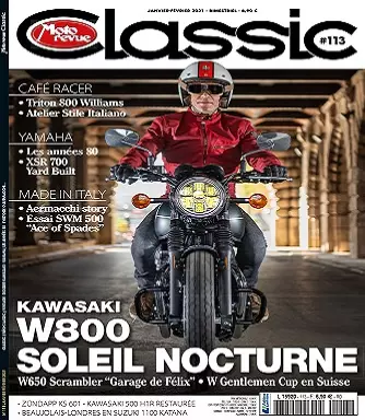 Moto Revue Classic N°113 – Janvier-Février 2021 [Magazines]