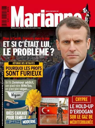 Marianne - 13 Décembre 2019  [Magazines]