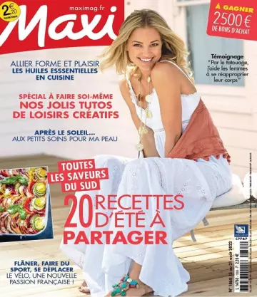 Maxi N°1868 Du 15 au 21 Août 2022  [Magazines]