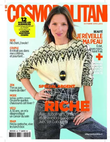 Cosmopolitan France – Octobre 2019  [Magazines]