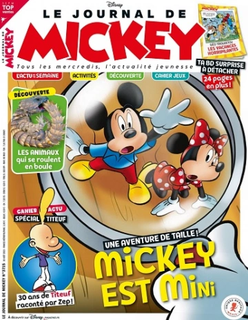 Le Journal De Mickey N°3715 Du 30 Août 2023  [Magazines]