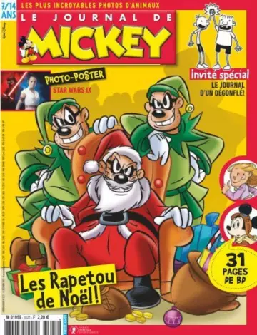 Le Journal de Mickey - 11 Décembre 2019  [Magazines]