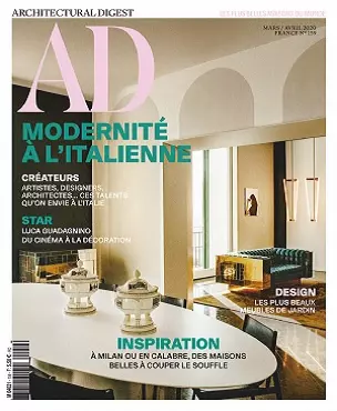 AD Architectural Digest N°159 – Mars-Avril 2020  [Magazines]