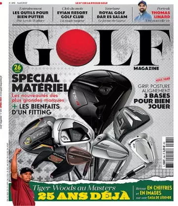 Golf Magazine N°384 – Avril 2022 [Magazines]