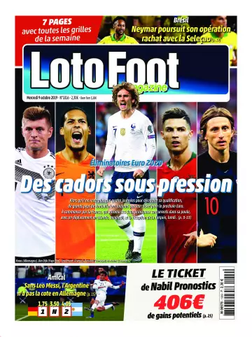 Loto Foot - 9 Octobre 2019  [Magazines]