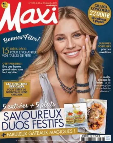 Maxi France - 23 Décembre 2019  [Magazines]