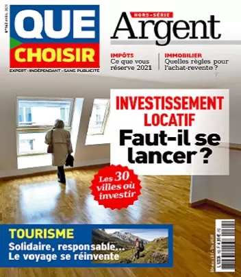 Que Choisir Hors Série Argent N°162 – Avril 2021 [Magazines]
