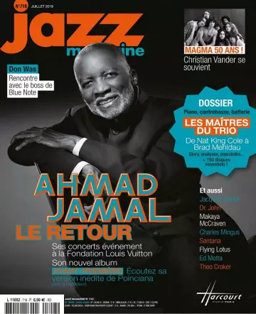 Jazz Magazine N°718 – Juillet 2019 [Magazines]