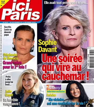 Ici Paris N°4039 Du 30 Novembre 2022  [Magazines]