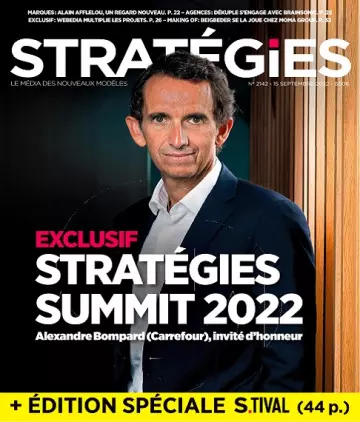 Stratégies N°2142 Du 15 au 21 Septembre 2022  [Magazines]