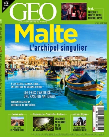 Geo N°534 – Août 2023  [Magazines]