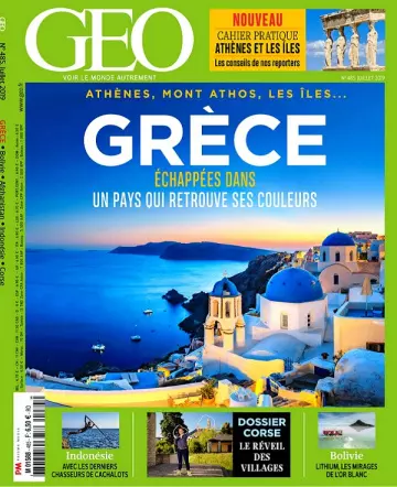 Geo N°485 – Juillet 2019 [Magazines]