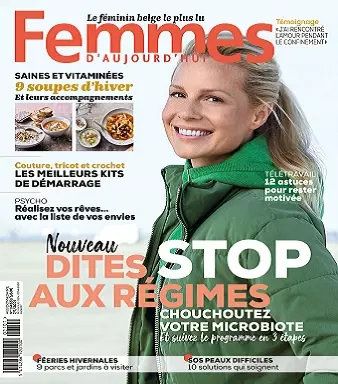 Femmes D’Aujourd’hui N°1 Du 7 au 13 Janvier 2021 [Magazines]
