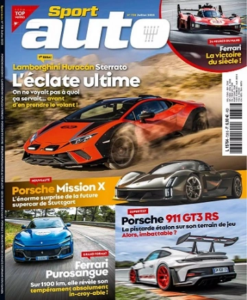 Sport Auto N°738 – Juillet 2023  [Magazines]