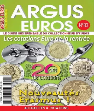 Argus Euros N°83 – Septembre 2022 [Magazines]