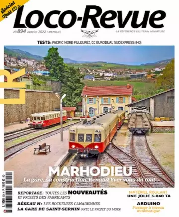 Loco-Revue N°894 – Janvier 2022  [Magazines]