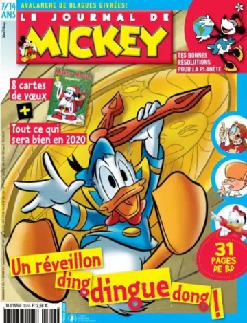 Le Journal de Mickey - 31 Décembre 2019  [Magazines]