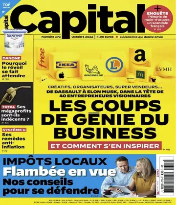 Capital N°373 – Octobre 2022  [Magazines]